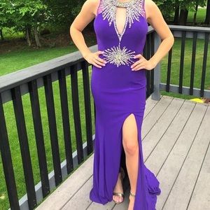 Gorgeous purple gown - size 2